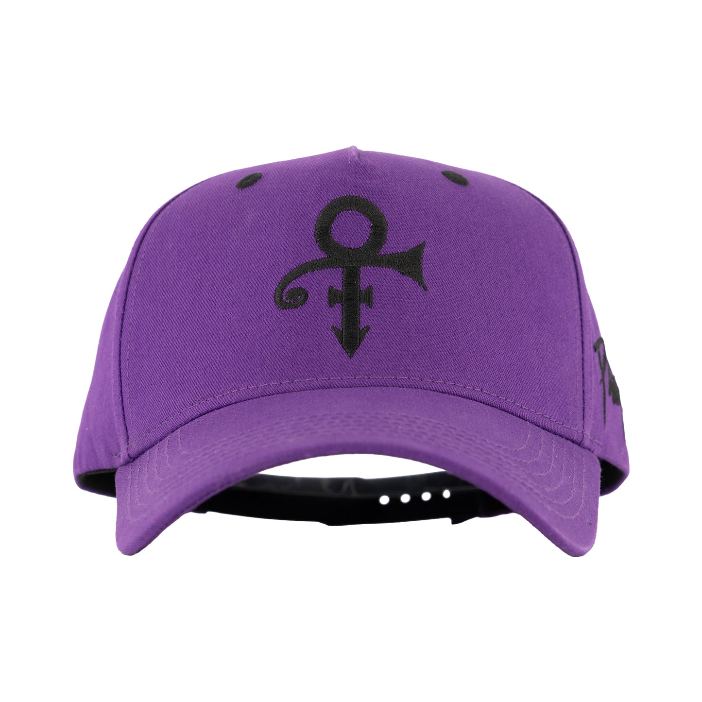 Prince Symbol Five-Panel Curved Bill Snapback Hat