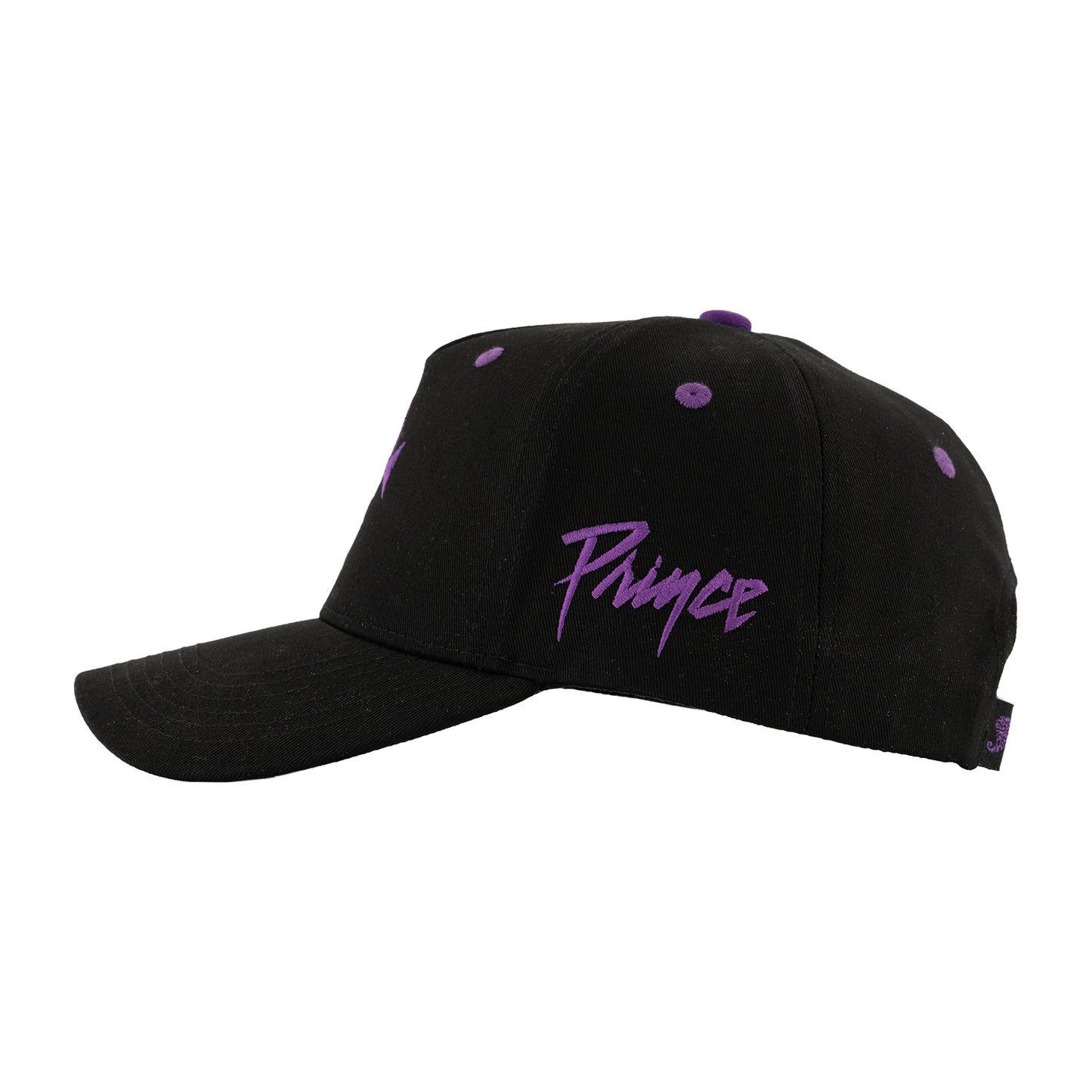 Prince Symbol Five-Panel Curved Bill Snapback Hat