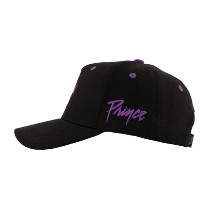 Prince Symbol Five-Panel Curved Bill Snapback Hat