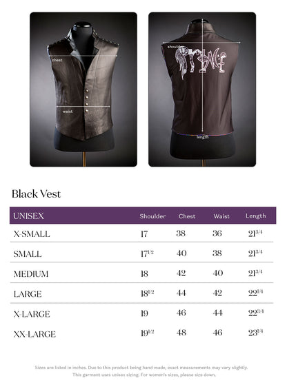 x Call & Response | Black Vest
