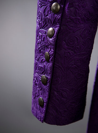 x Call & Response | Purple Paisley Trench