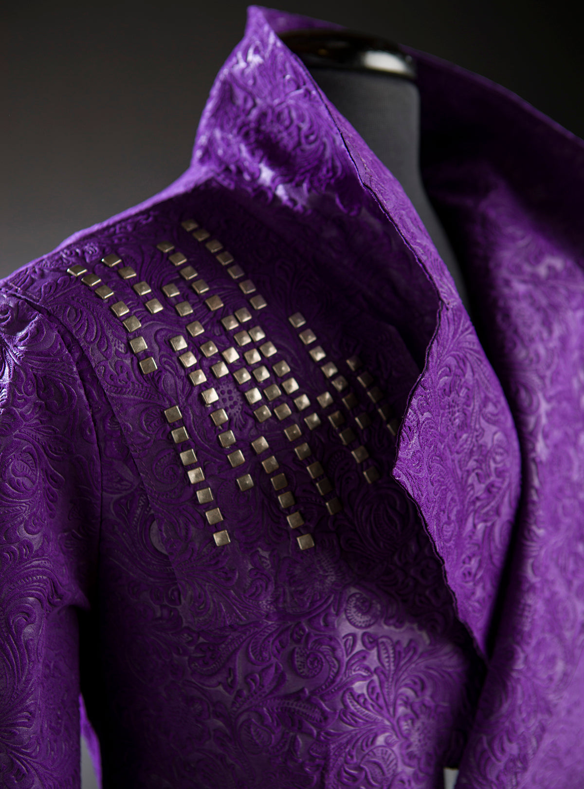 x Call & Response | Purple Paisley Trench