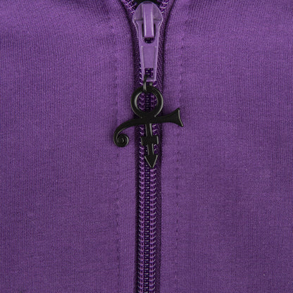 Prince Zip Hoodie with Floral Print Lining