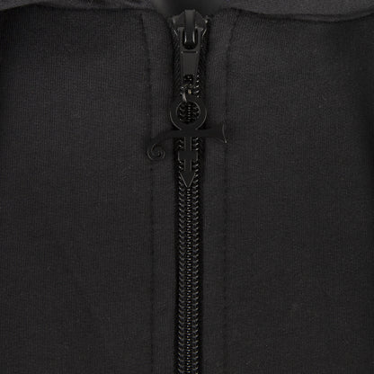 Prince Zip Hoodie with Floral Print Lining