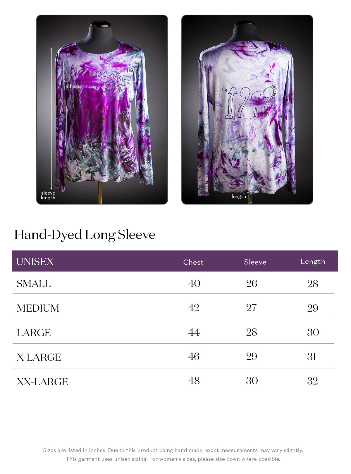 x Call & Response | Hand Dyed Long Sleeve