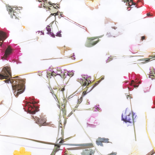 Purple Rain Floral Sheet Set