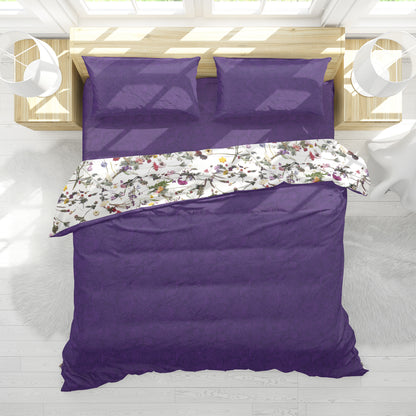 Purple Paisley Sheet Set