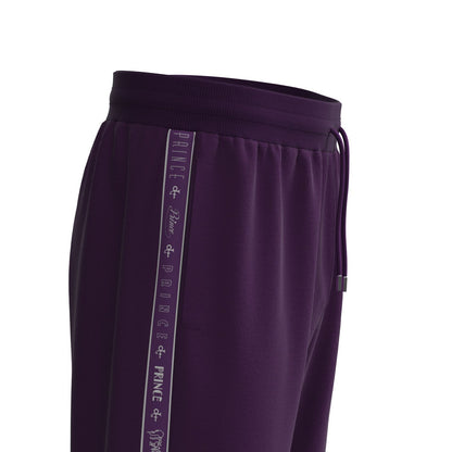 Logo Pattern Hooded Tracksuit Set (Purple)