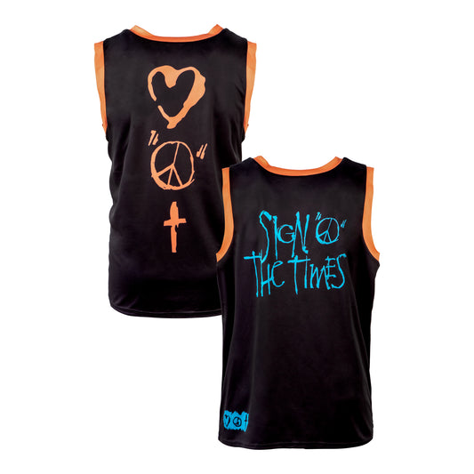 Sign O' The Times Reversible Basketball Jersey (Small)