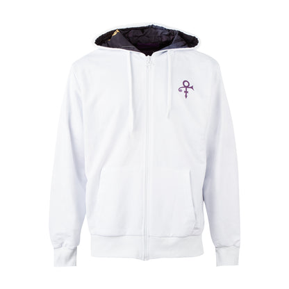 Purple Rain Cover Lined Zip Hoodie