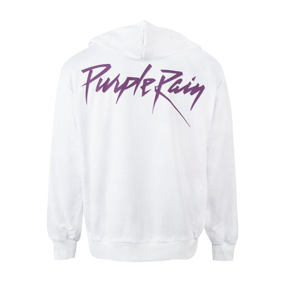 Purple Rain Cover Lined Zip Hoodie