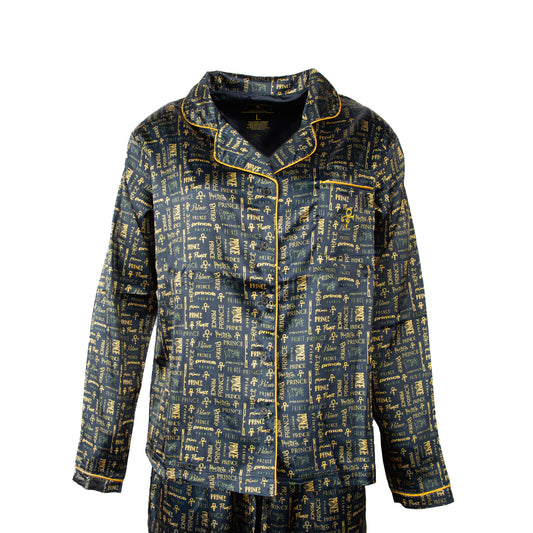 Prince Logo Pattern Women's Pajama Set