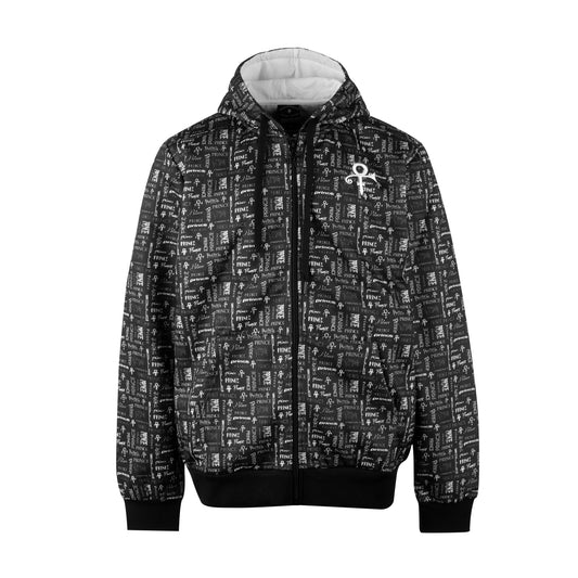 Originals / Prince Logo Pattern Zip Hoodie