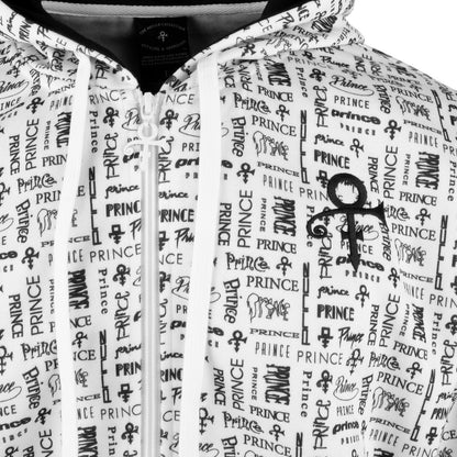 Originals / Prince Logo Pattern Zip Hoodie