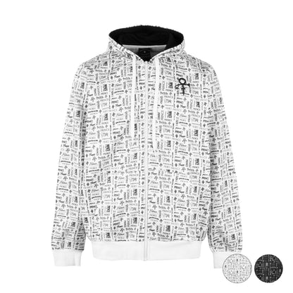 Originals / Prince Logo Pattern Zip Hoodie