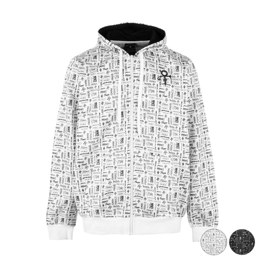 Originals / Prince Logo Pattern Zip Hoodie