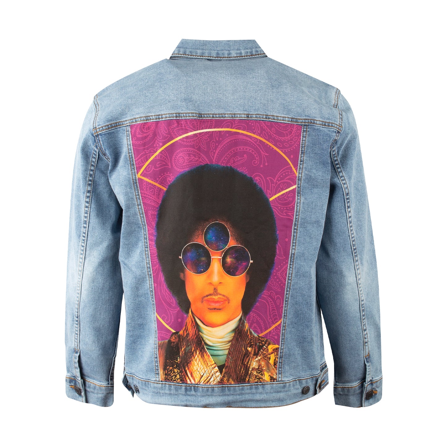 Third Eye Girl Back Panel Denim Jacket