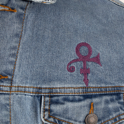 Third Eye Girl Back Panel Denim Jacket