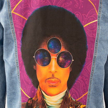 Third Eye Girl Back Panel Denim Jacket