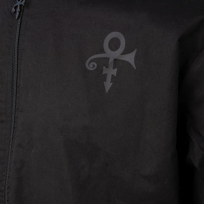 Black Paisley Lined Bomber Jacket