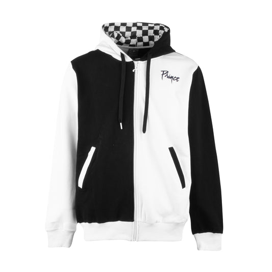 Purple Rain Face Zip Hoodie