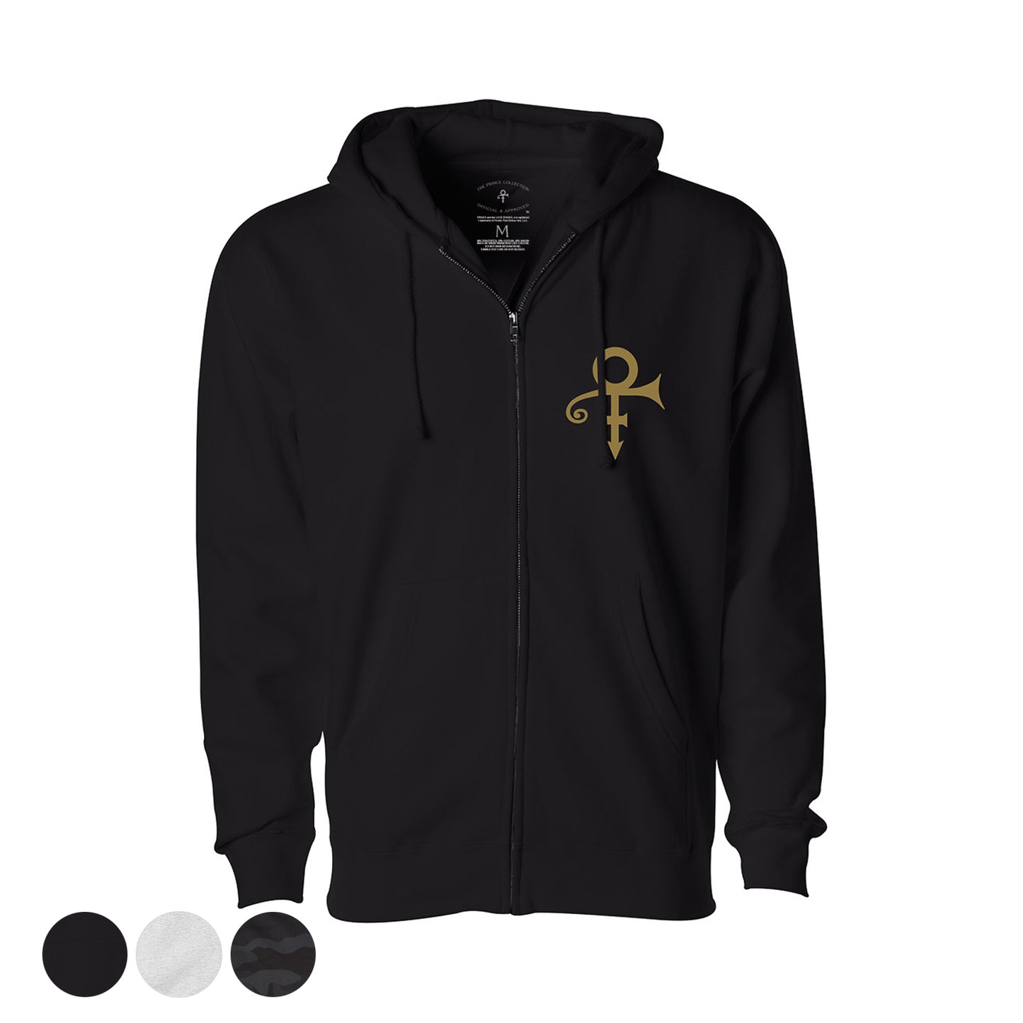 Prince Symbol Zip Hoodies