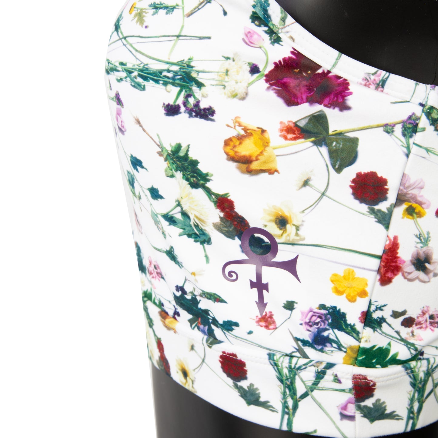 Floral Women's Crossover Sports Bra