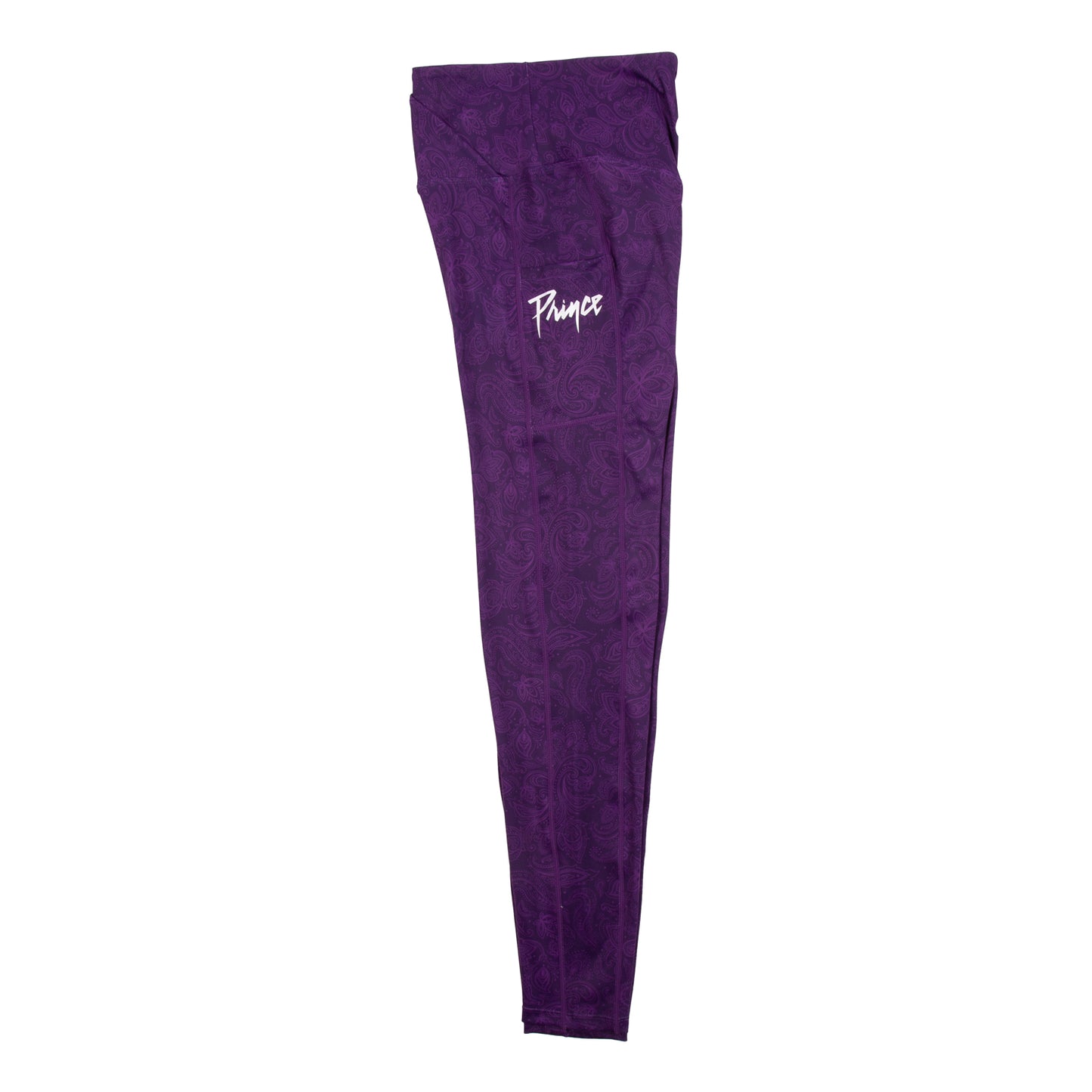 Purple Paisley Women's Crossover Leggings