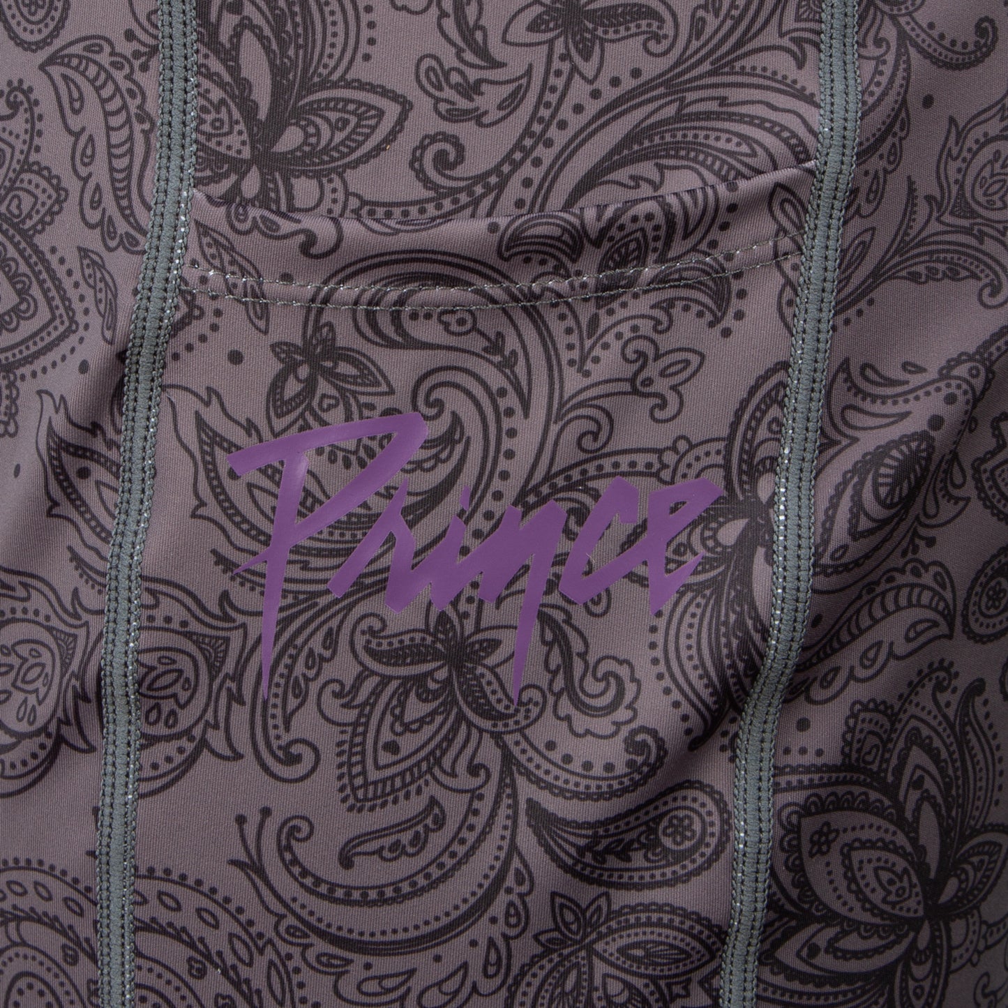 Black Paisley Women's Crossover Leggings