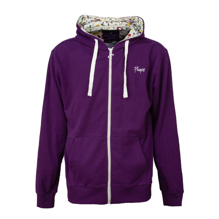 ミュージシャン prince ANTHOLOGY SWEATSHIRT purple S Purple Zip Hoodie – Prince