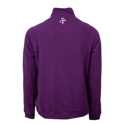 Purple Quarter Zip Sweatshirt