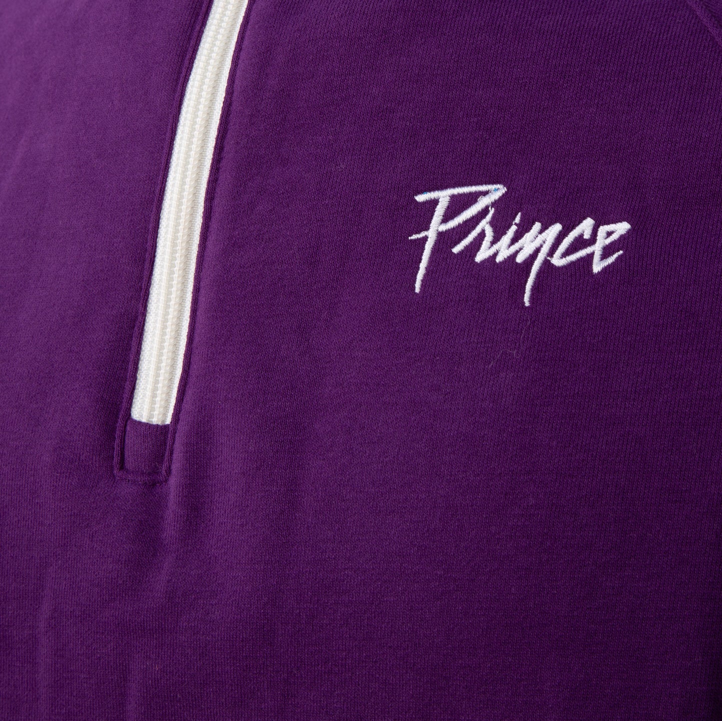 Purple Quarter Zip Sweatshirt