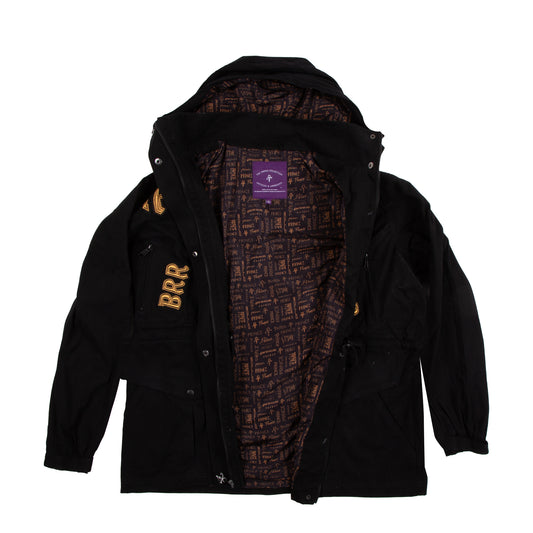 NPG Lightweight Parka Jacket (Black)