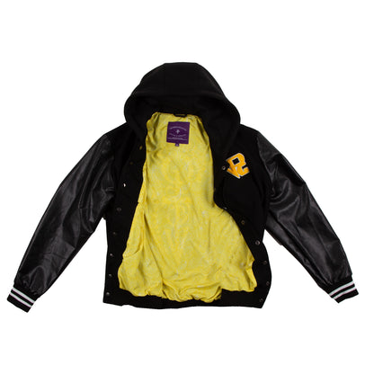 Diamonds And Pearls Hooded Collegiate Jacket