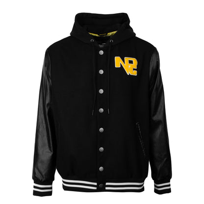 Diamonds And Pearls Hooded Collegiate Jacket