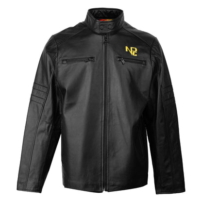 Diamonds And Pearls Lined All Season Leather Jacket