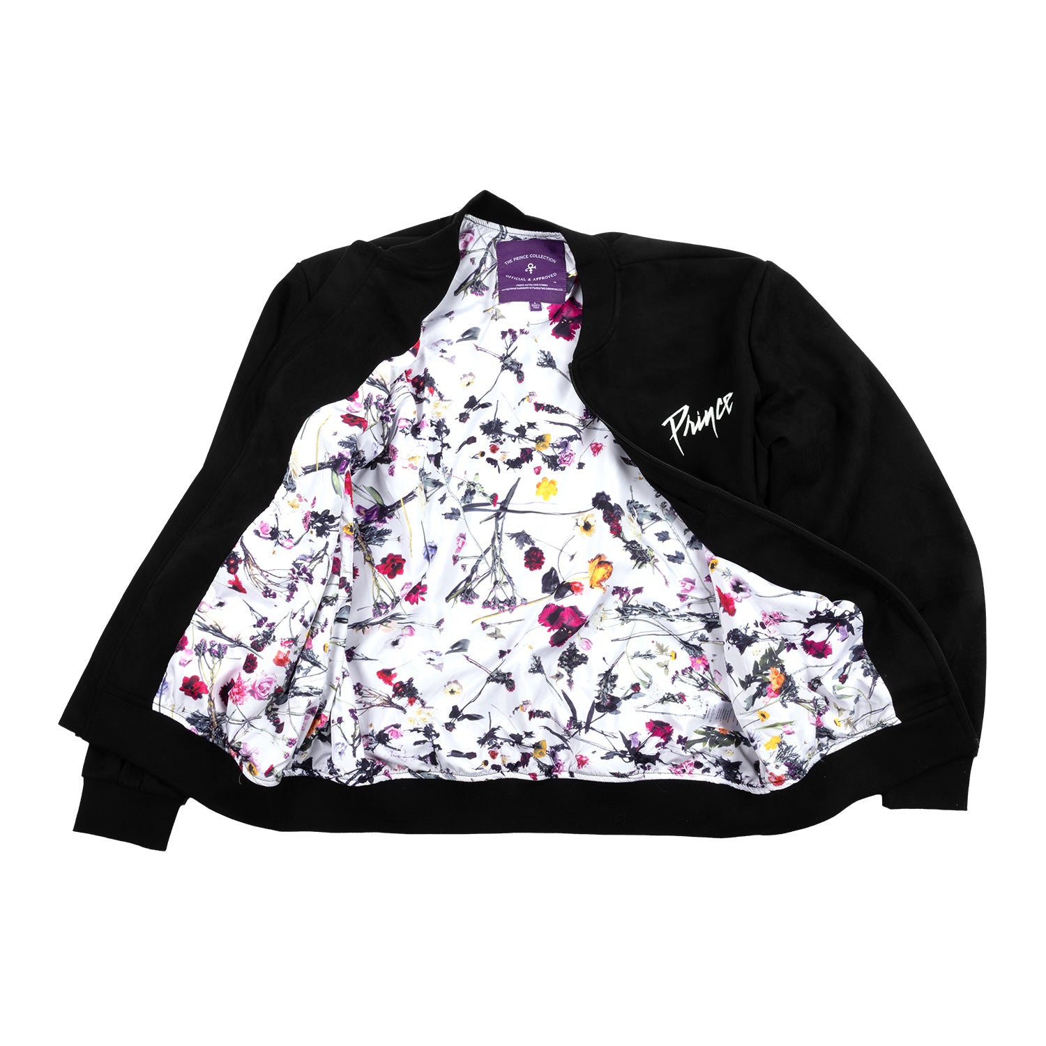 Purple Rain All Season Faux Suede Bomber Jacket – Prince