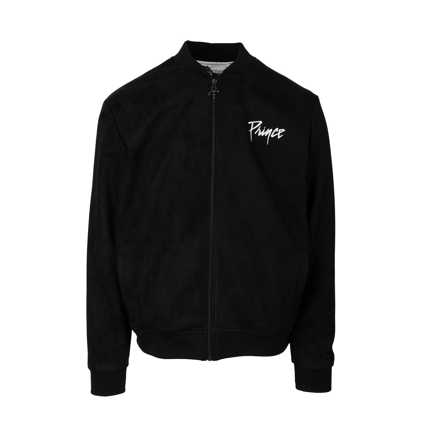 Purple Rain All Season Faux Suede Bomber Jacket – Prince