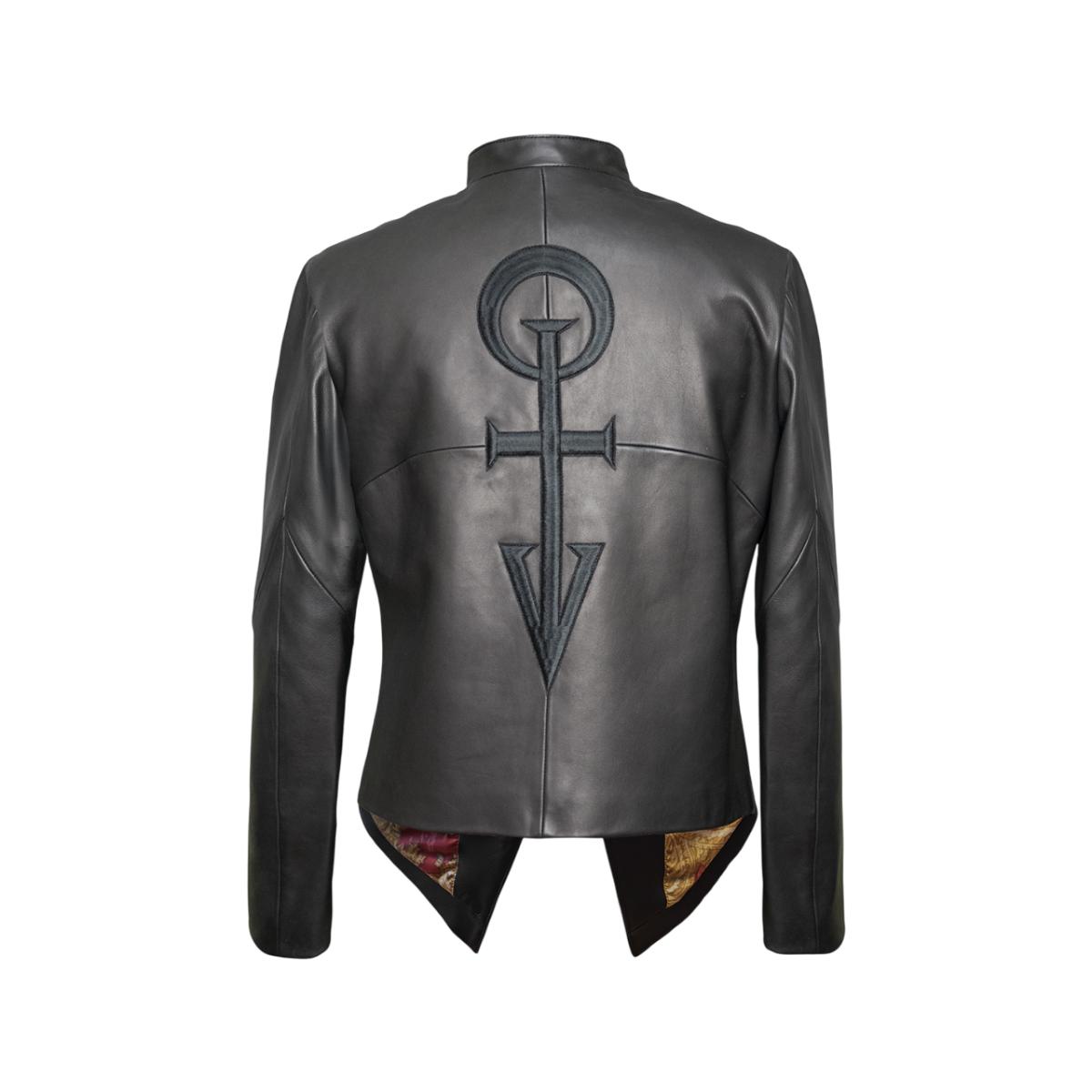 x Call & Response | Diamonds And Pearls Leather Jacket