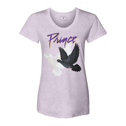 Purple Rain Doves Women's Scoop Neck T-shirt
