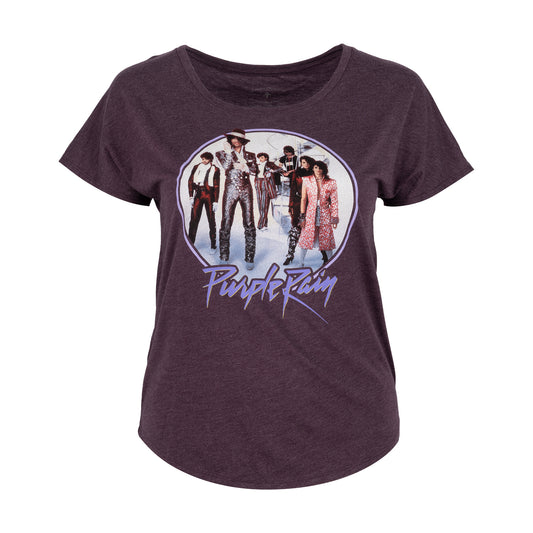 Purple Rain Revolution Women's Dolman T-Shirt