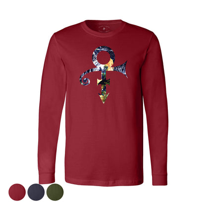 Planet Earth Symbol Long Sleeve T-Shirt