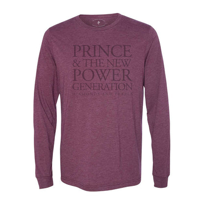 Prince and the New Power Generation Diamonds & Pearls Long Sleeve T-Shirt