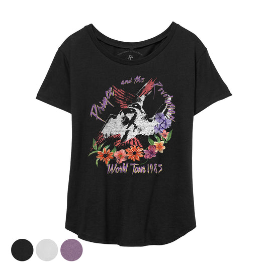 World Tour '85 Vintage Women's Scoop Neck T-Shirts