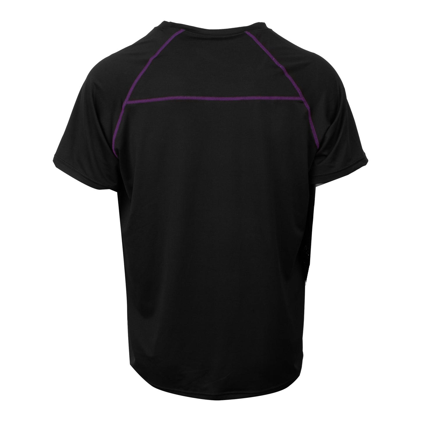 Black Men's Active Short Sleeve Tee