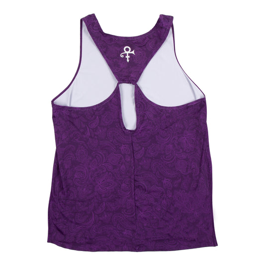 Purple Paisley Women's Yoga Tank