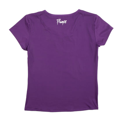 Purple Women's Active Short Sleeve Tee