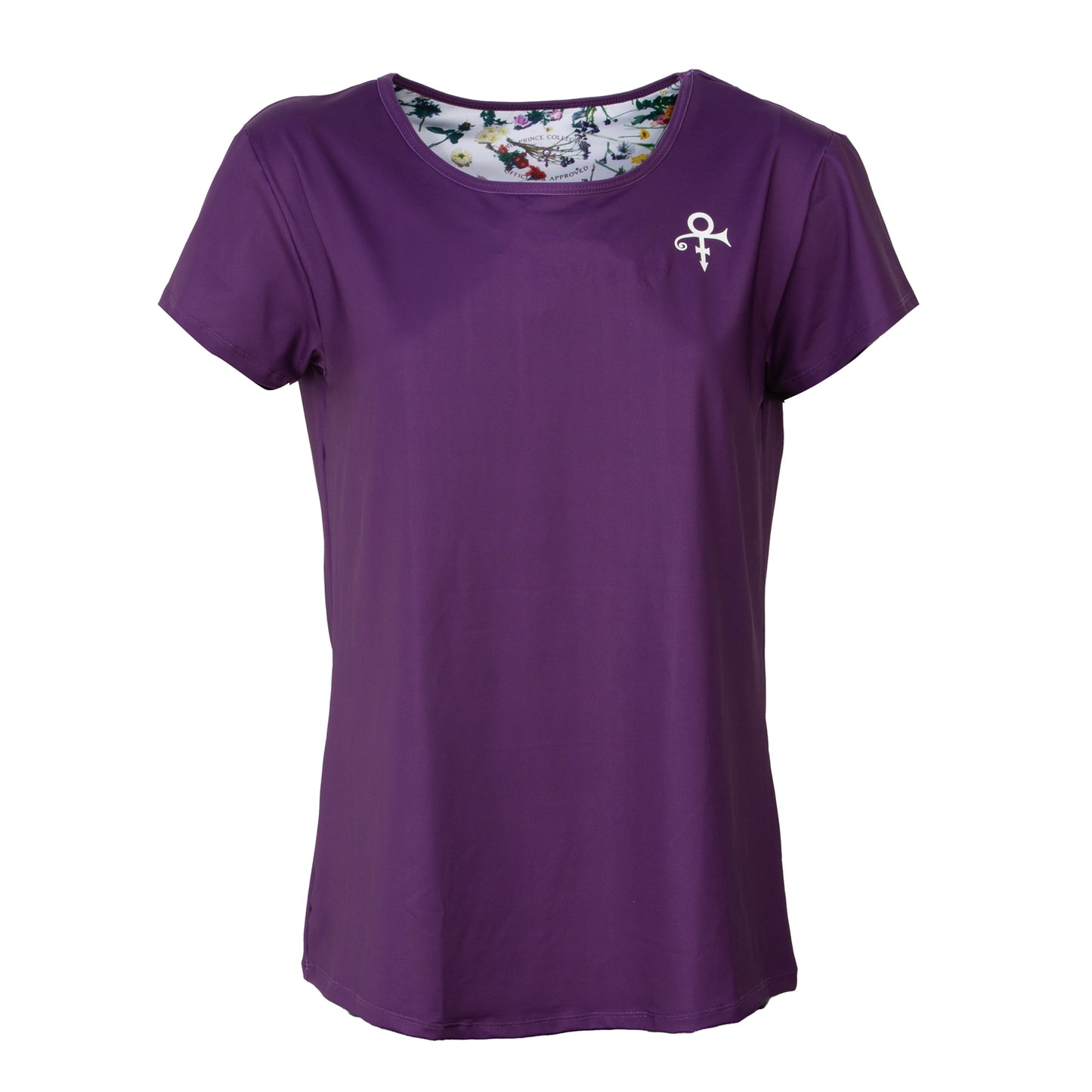 Purple Women's Active Short Sleeve Tee