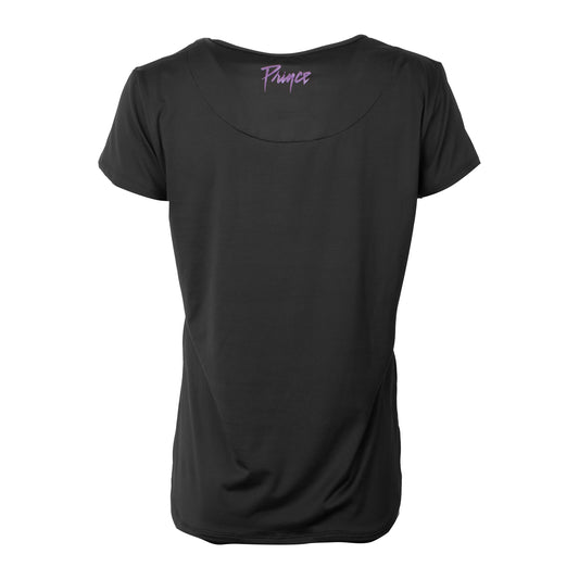 Black Women's Active Short Sleeve Tee