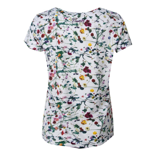 Floral Women's Active Short Sleeve Tee